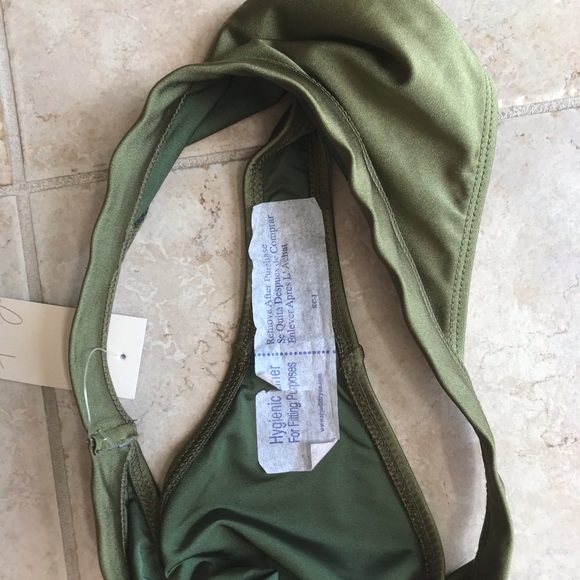 NWT Ris-K Moss Shimmer Bikini - Picture 10 of 10